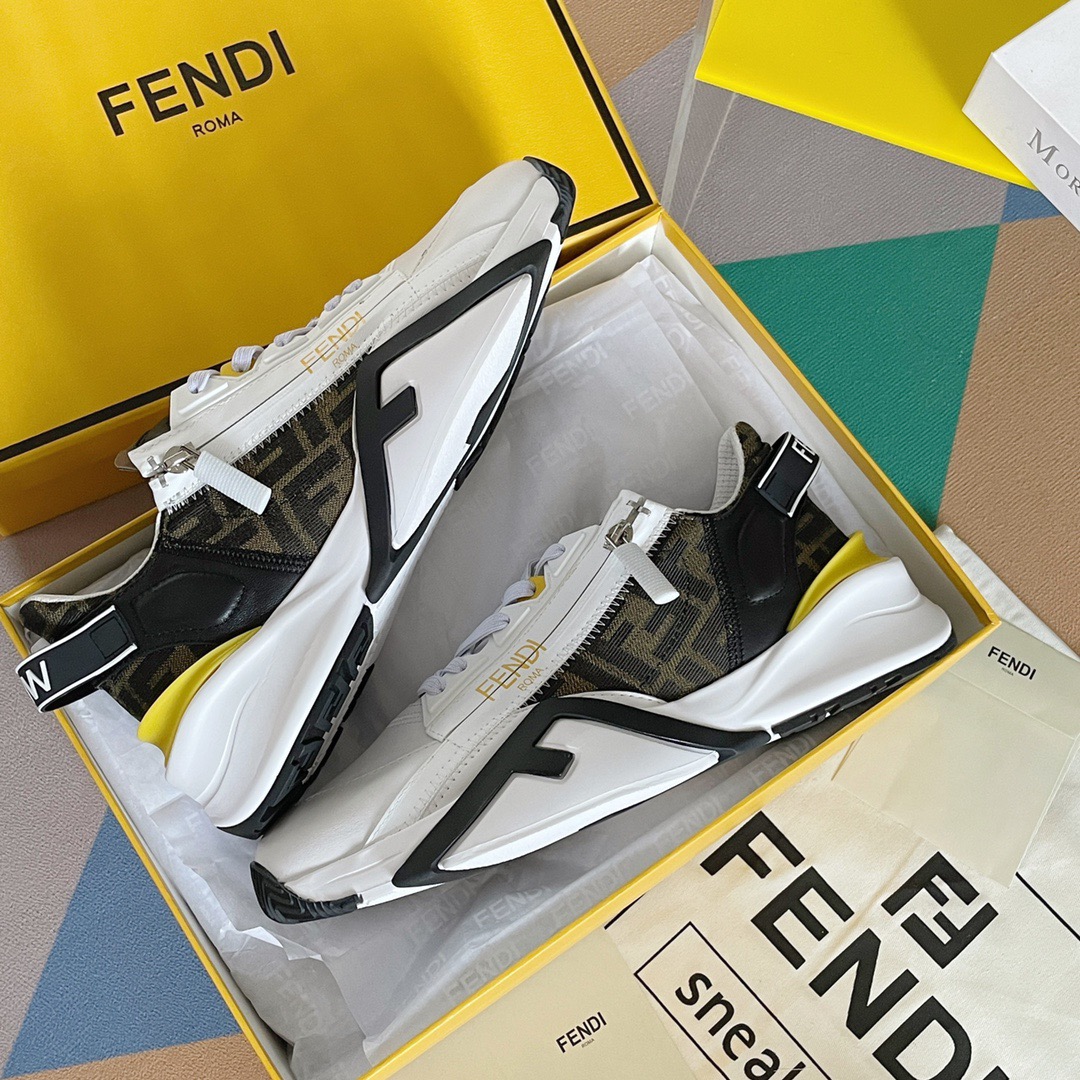 Fendi Style Black Leather Men's Shoes style reference detail image 6 from source 781744