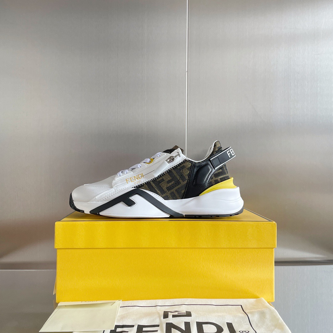 Fendi Style Black Leather Men's Shoes style reference detail image 5 from source 781744