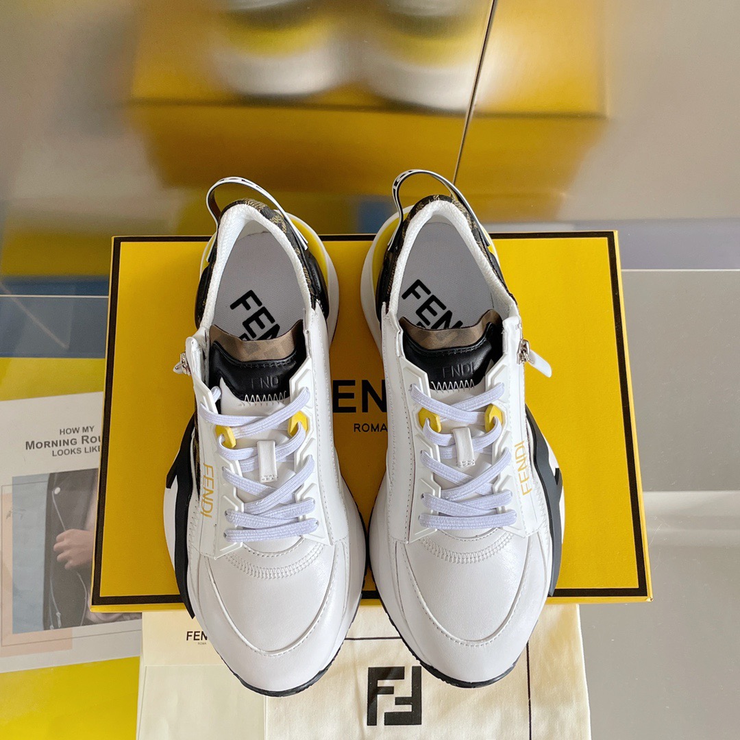 Fendi Style Black Leather Men's Shoes style reference detail image 7 from source 781744