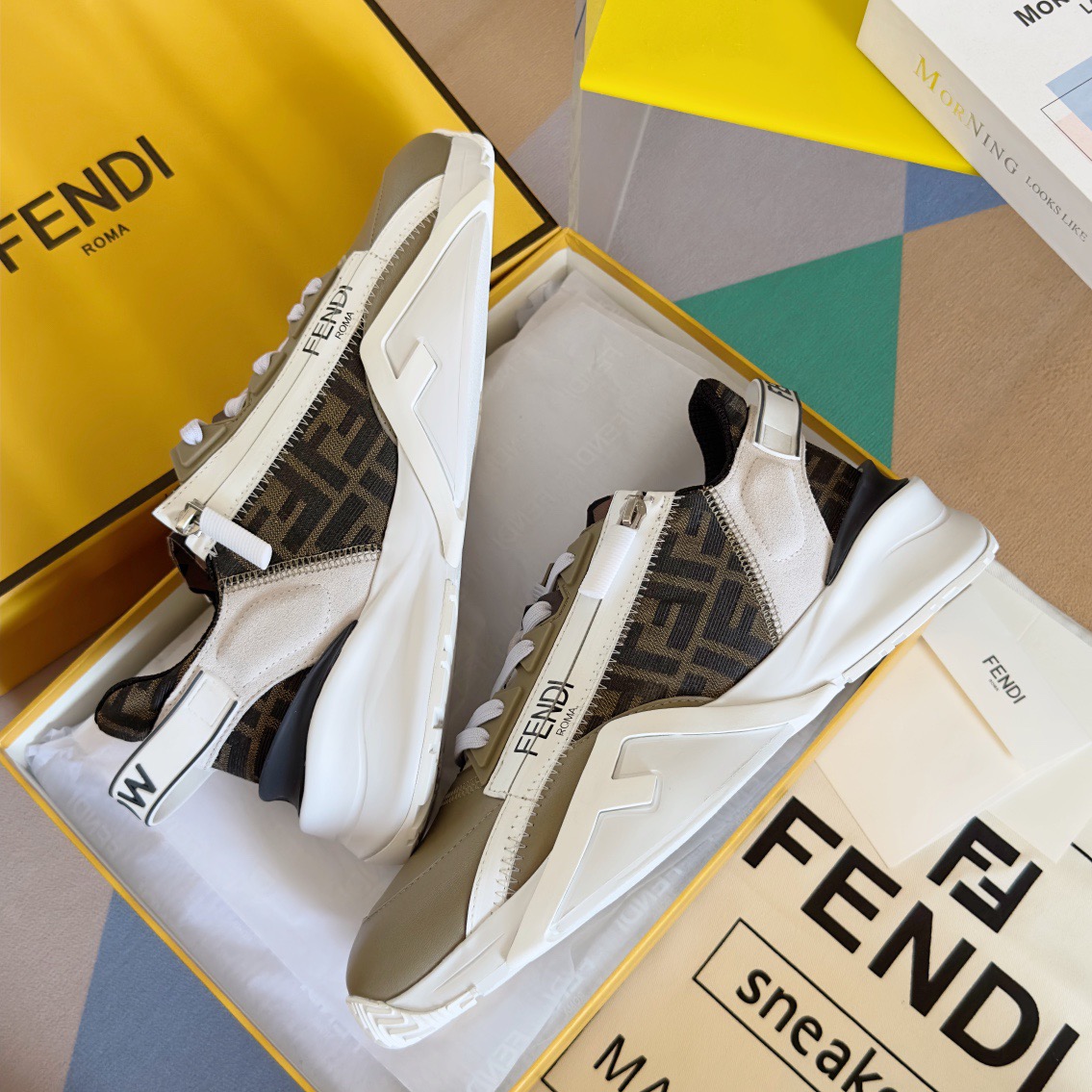 Fendi Style Black Leather Men's Shoes style reference detail image 6 from source 781746