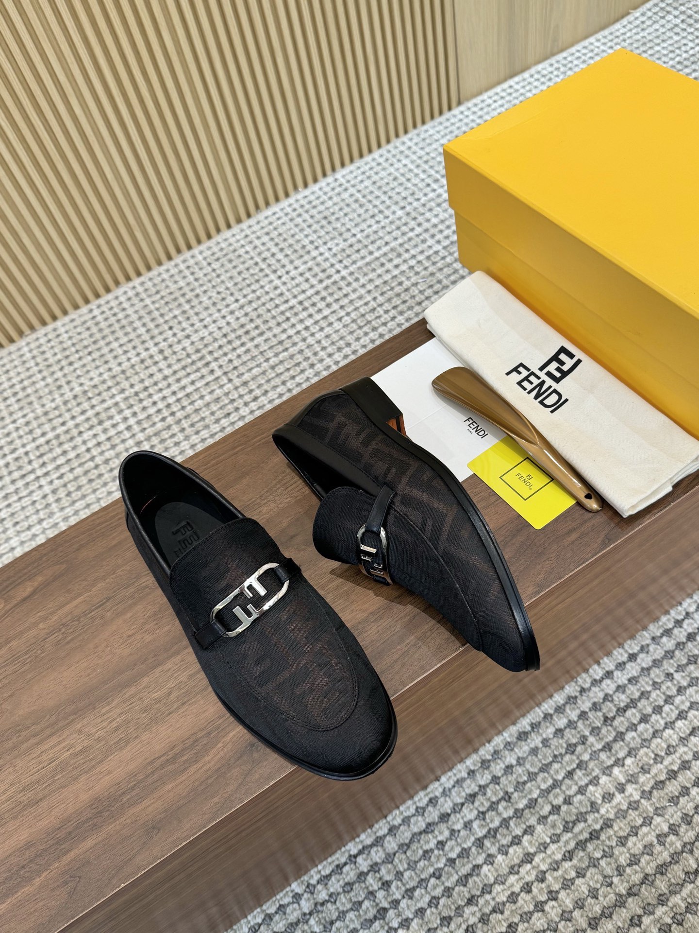 Fendi Style Leather Men's Shoes Lookbook Reference image 2