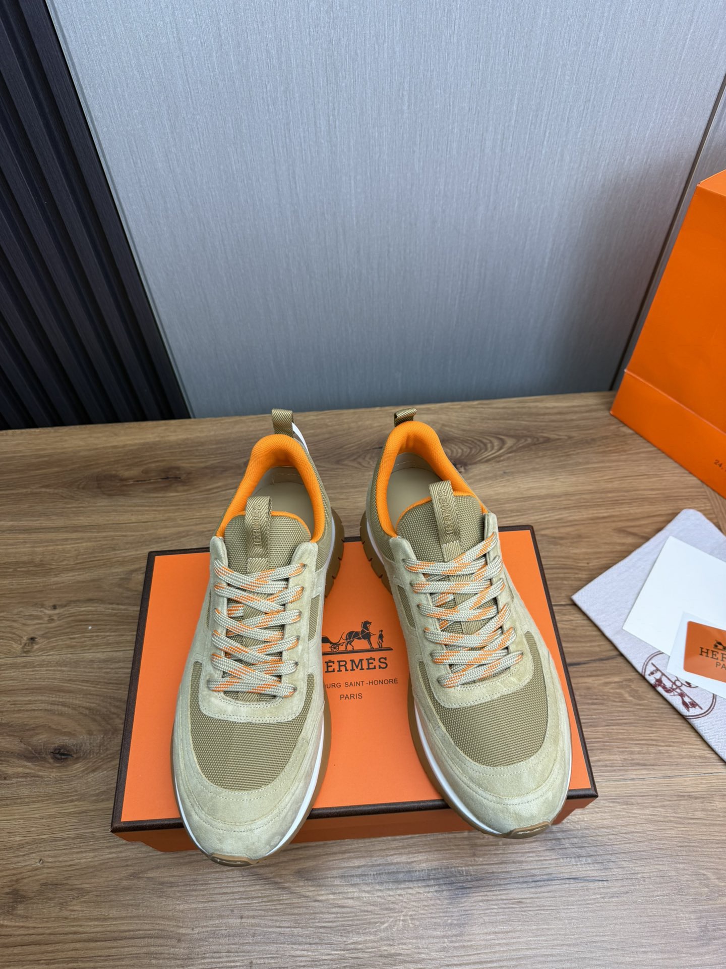 Hermes Style Leather Men's Shoes Lookbook Reference image 1