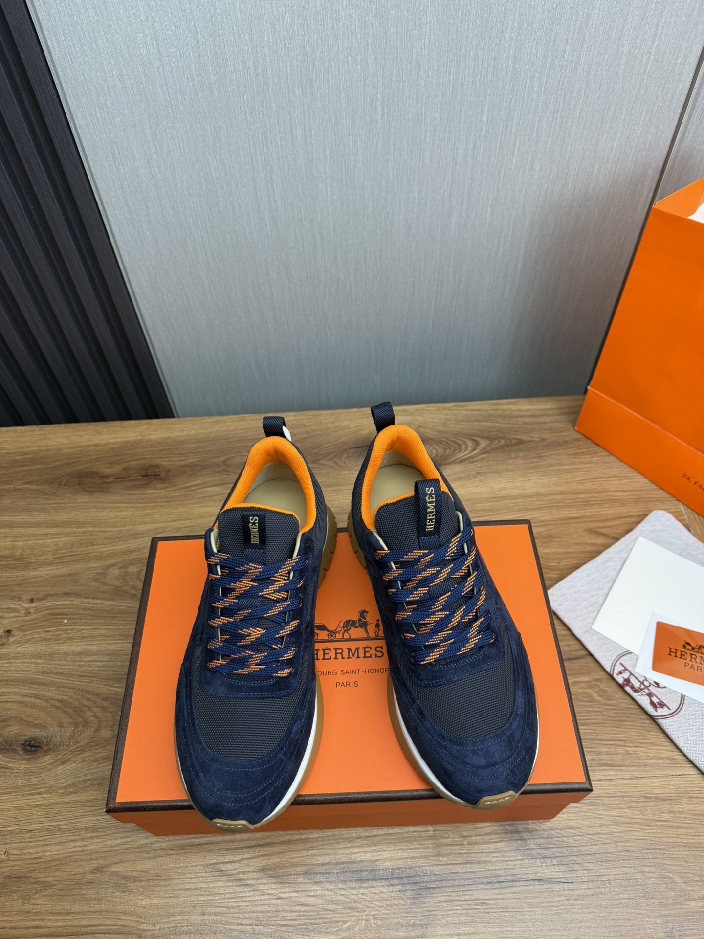 Hermes Style Leather Men's Shoes Lookbook Reference image 1