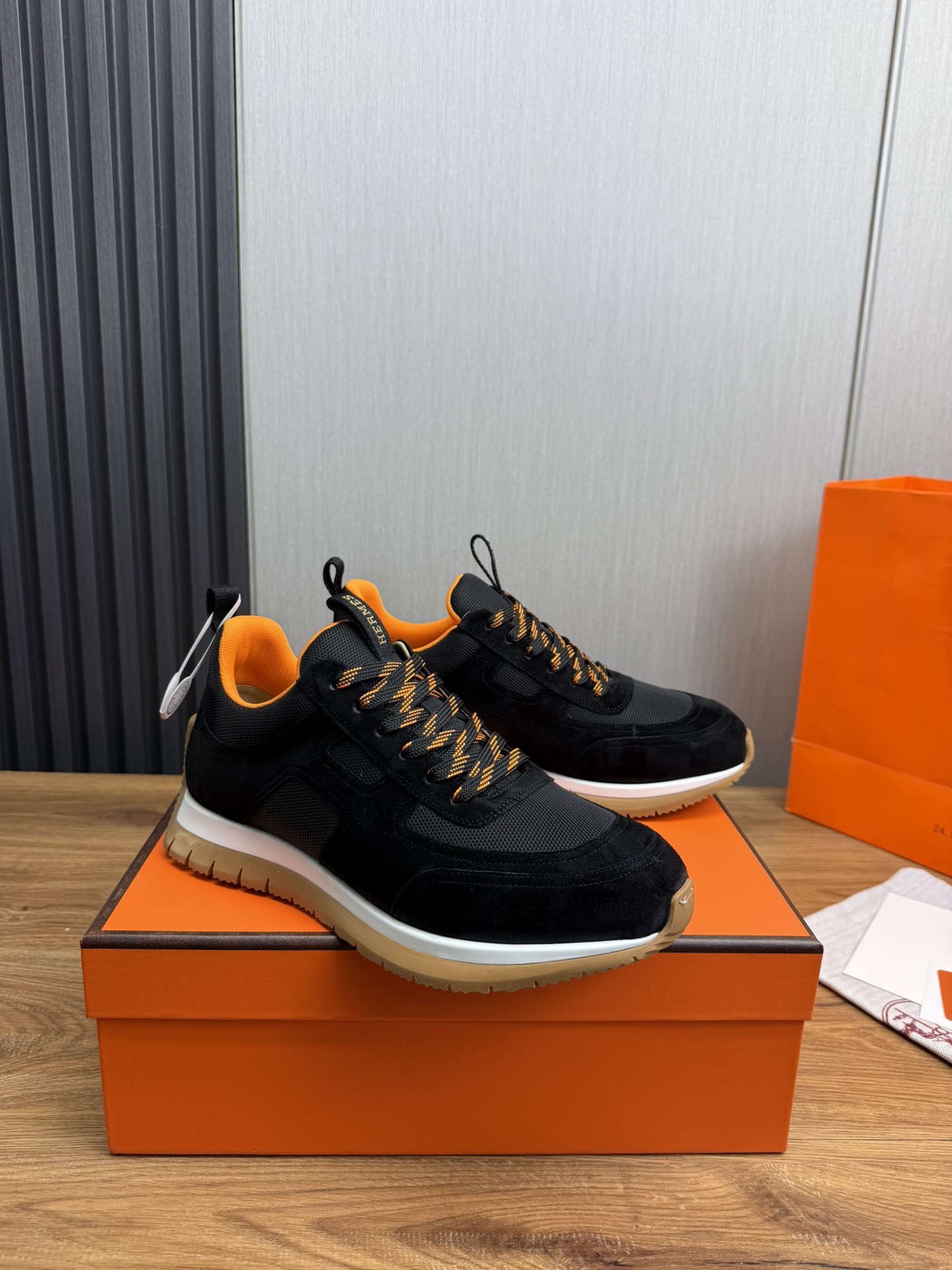 Hermes Style Leather Men's Shoes Lookbook Reference image 2