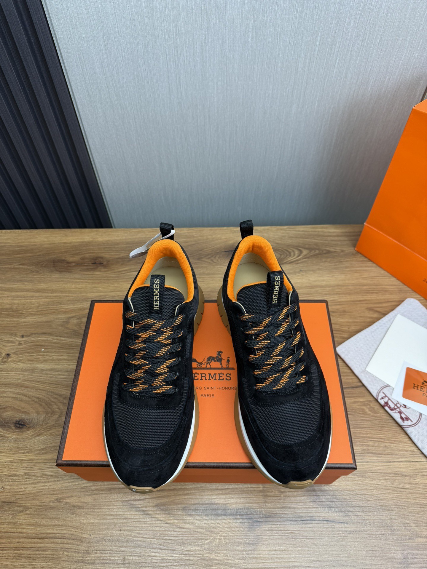 Hermes Style Leather Men's Shoes Lookbook Reference image 1