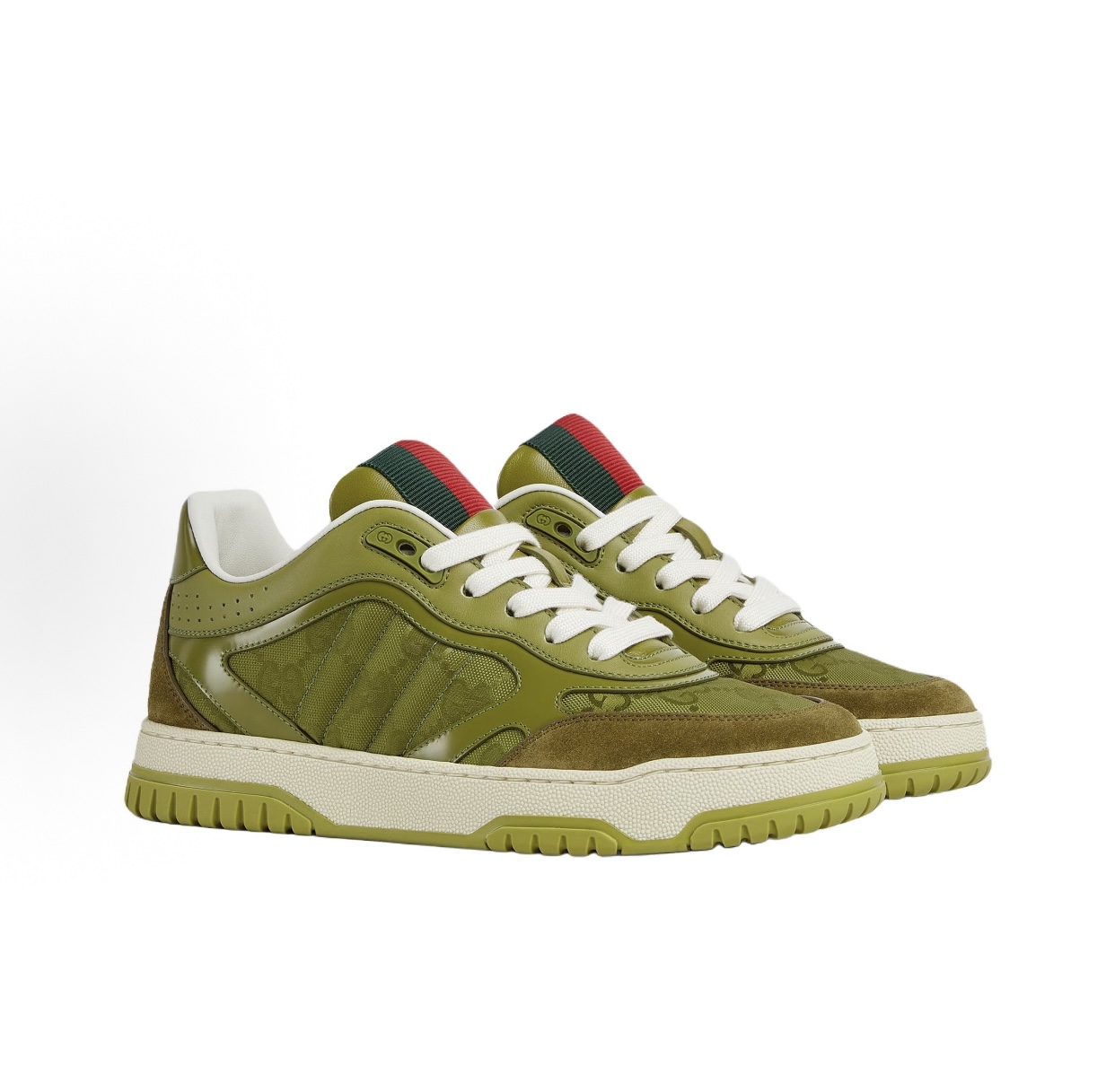 Gucci Style White Leather Men's Shoes Lookbook Reference image 2