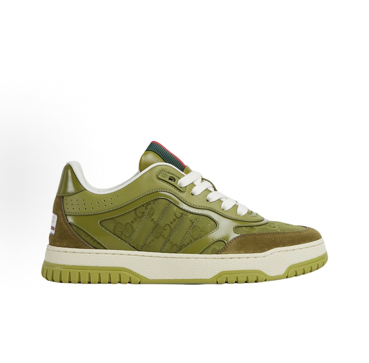 Gucci Style White Leather Men's Shoes Lookbook Reference image 1