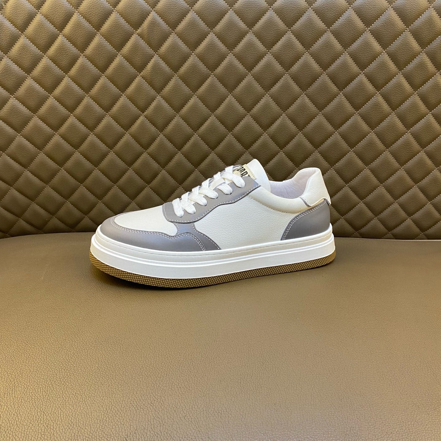 Prada Style Black Leather Men's Shoes Men's Shoes Men's Shoes detail image 6 from source 767204