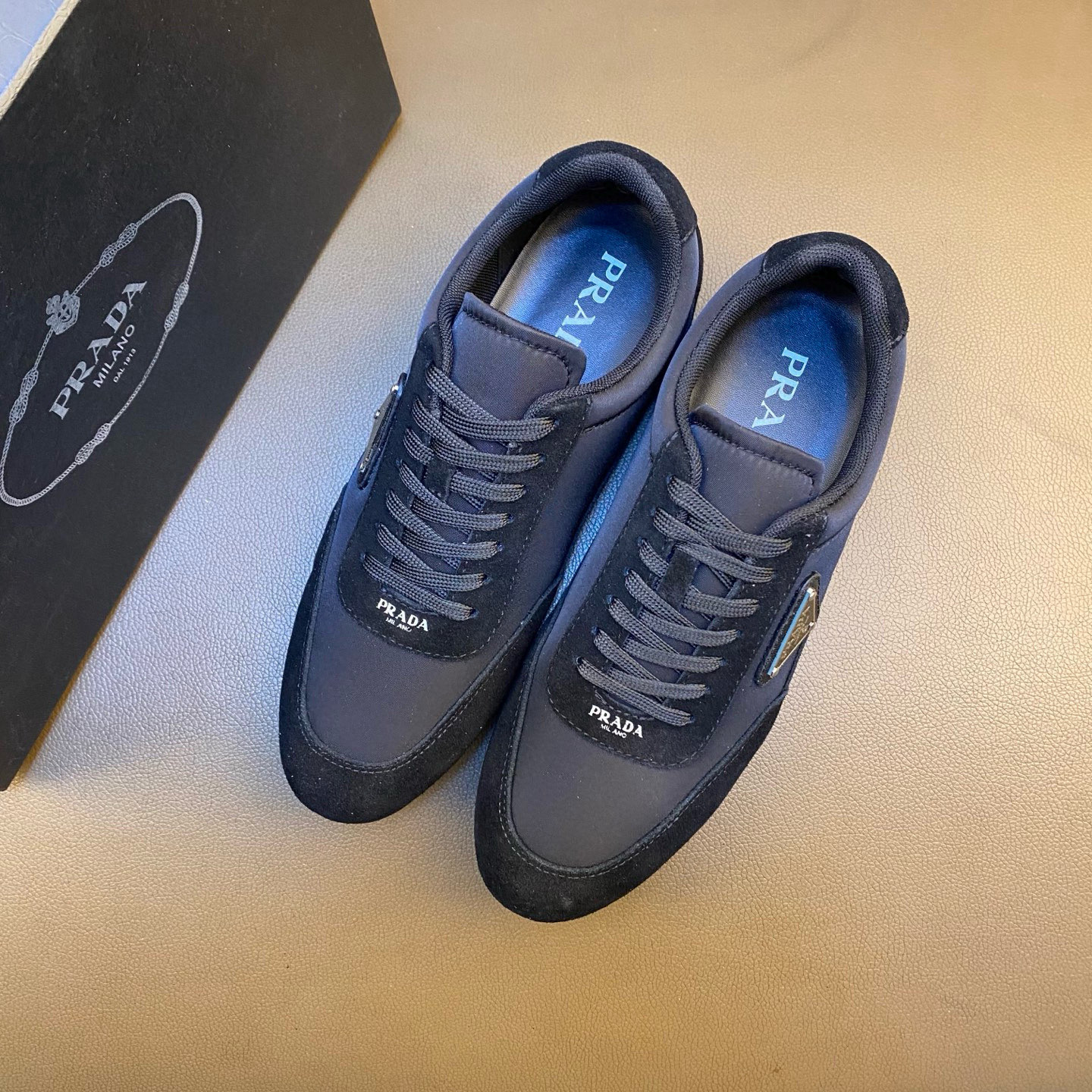 Prada Style Leather Men's Shoes style reference detail image 4 from source 781952