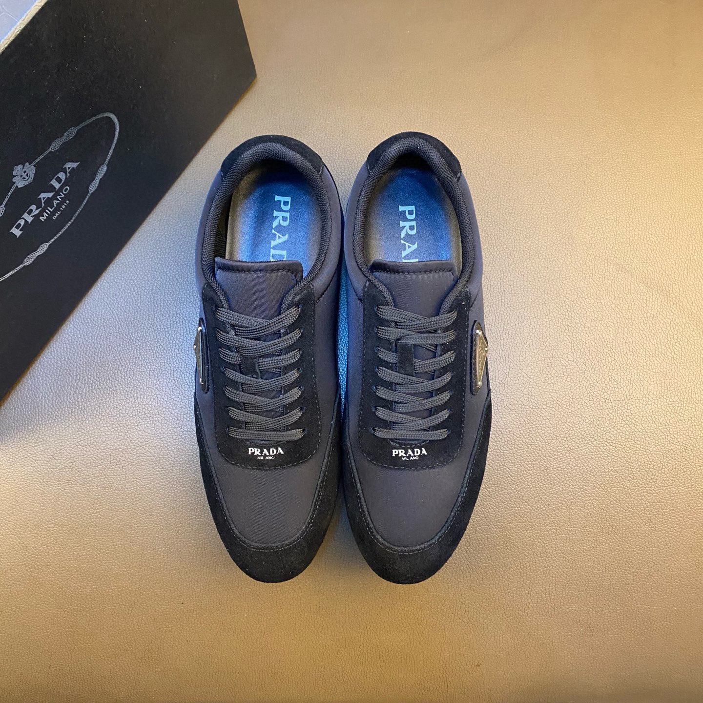 Prada Style Leather Men's Shoes Lookbook Reference image 2