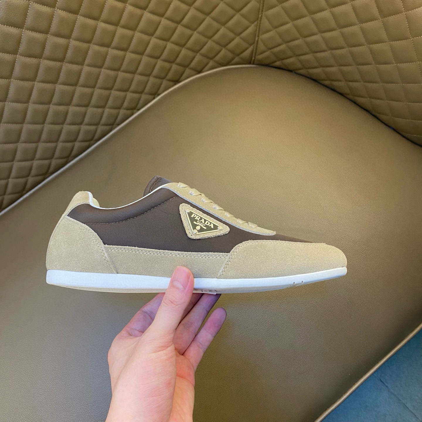 Prada Style Leather Men's Shoes Men's Shoes Men's Shoes detail image 7 from source 767203