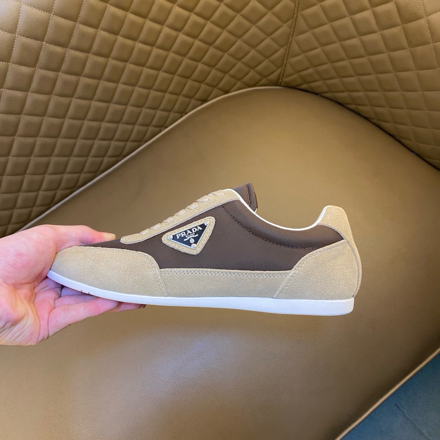 Prada Style Leather Men's Shoes Men's Shoes Men's Shoes detail image 8 from source 767203