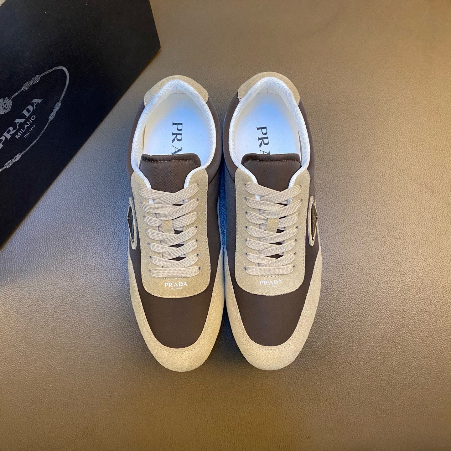Prada Style Leather Men's Shoes Lookbook Reference image 2