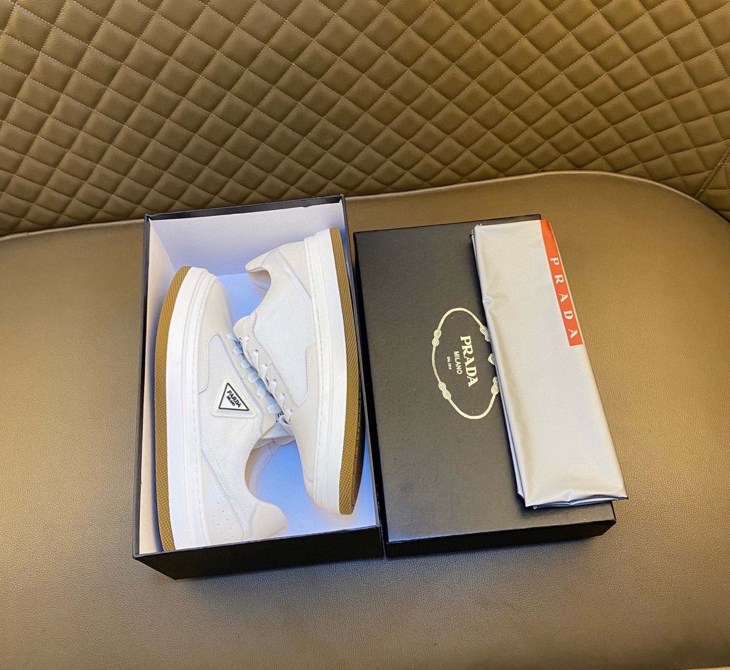 Prada Style Leather Men's Shoes Lookbook Reference image 1