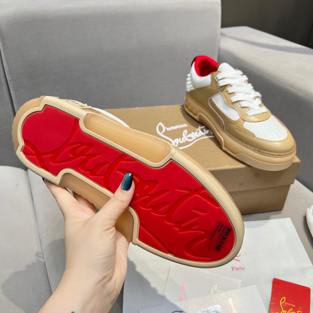 Christian Louboutin Style Leather Men's Shoes style reference detail image 9 from source 782814