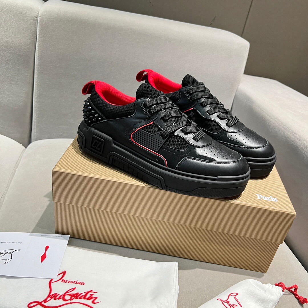 Christian Louboutin（cl男） Style Leather Men's Shoes Lookbook Reference image 2