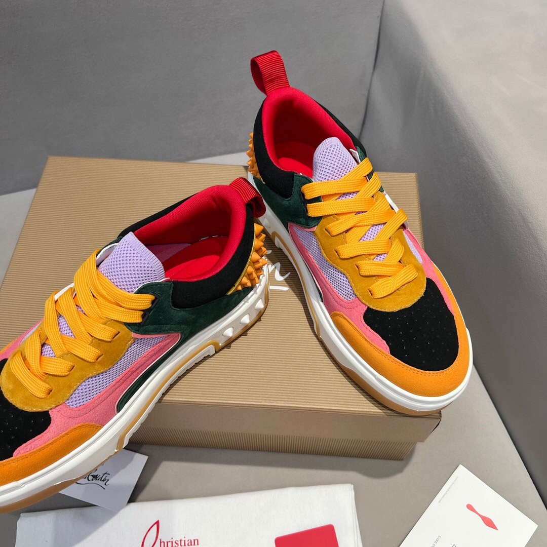 Christian Louboutin Style Leather Men's Shoes style reference detail image 5 from source 782815