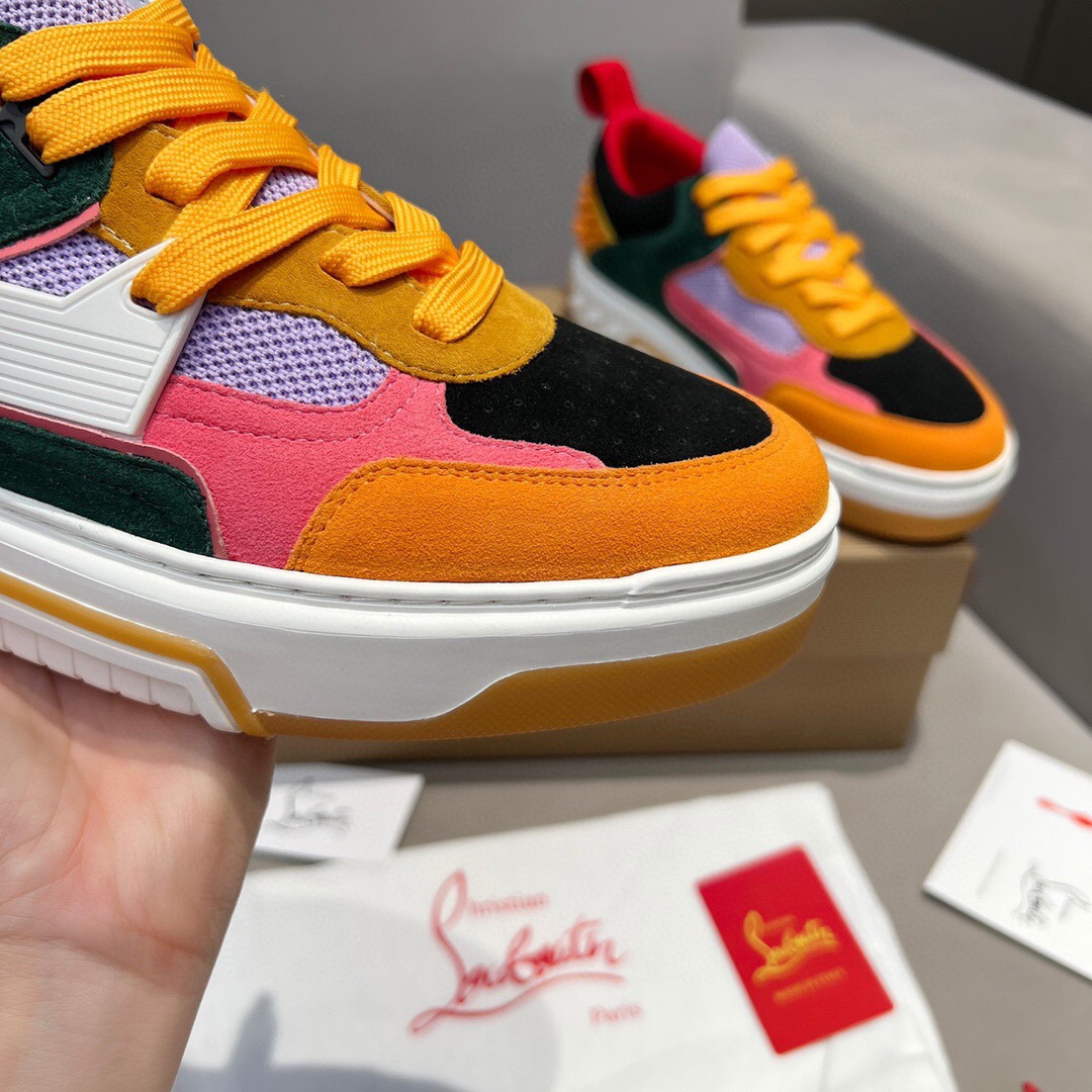 Christian Louboutin Style Leather Men's Shoes style reference detail image 7 from source 782815