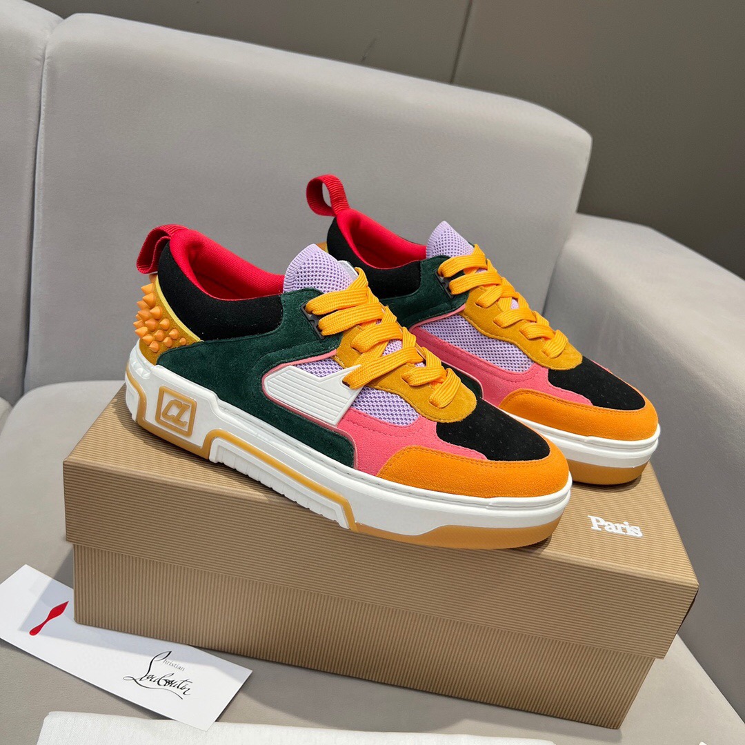 Christian Louboutin Style Leather Men's Shoes style reference detail image 3 from source 782815