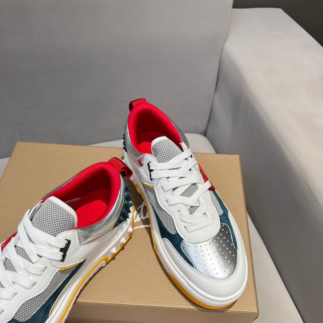 Christian Louboutin Style Leather Men's Shoes style reference detail image 4 from source 782816