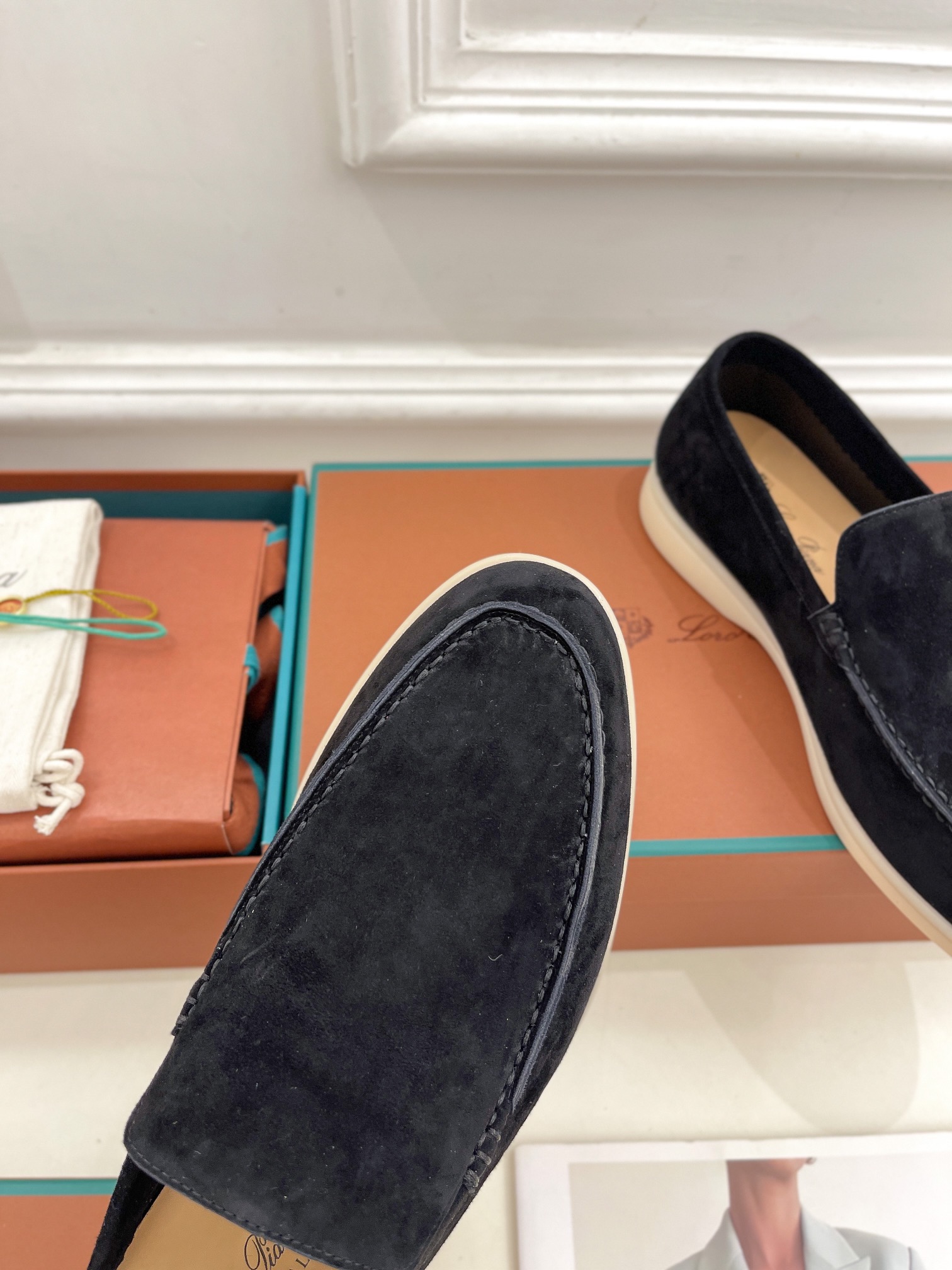 Loro Piana Style Leather Men's Shoes Men's Shoes Men's Shoes detail image 6 from source 782922