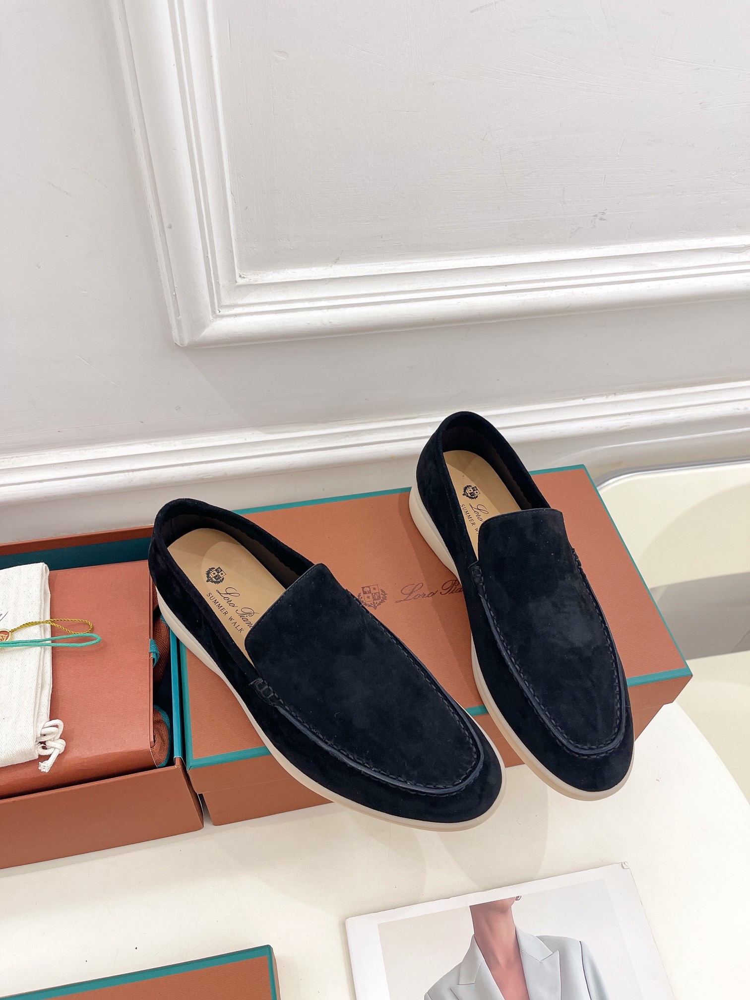Loro Piana Style Leather Men's Shoes Men's Shoes Men's Shoes detail image 3 from source 782922