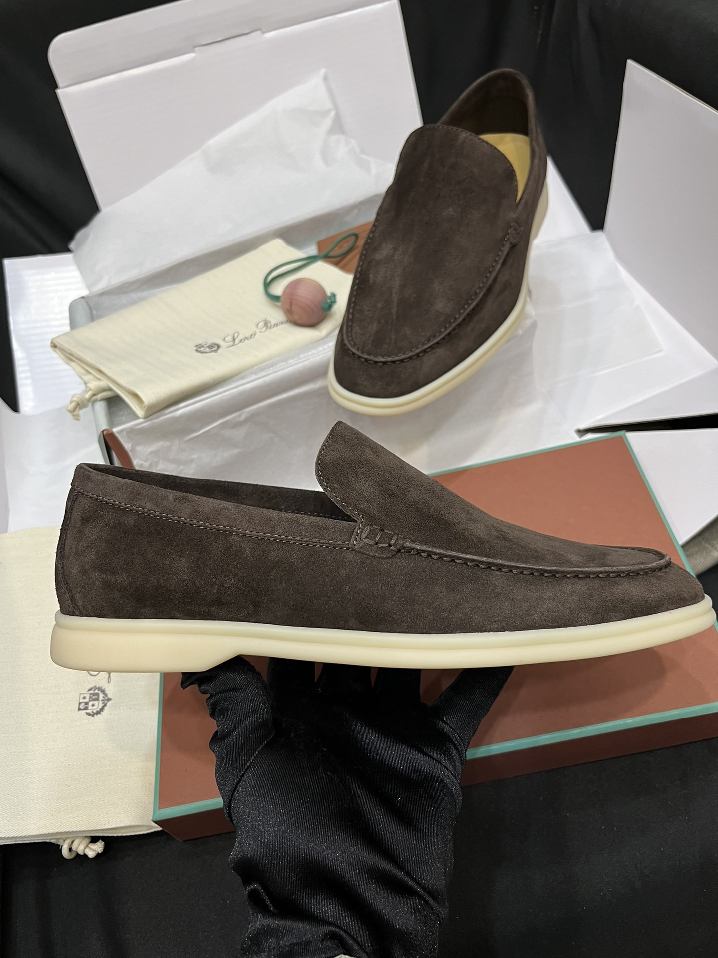 Loro Piana Style Leather Men's Shoes Men's Shoes Men's Shoes detail image 5 from source 782923