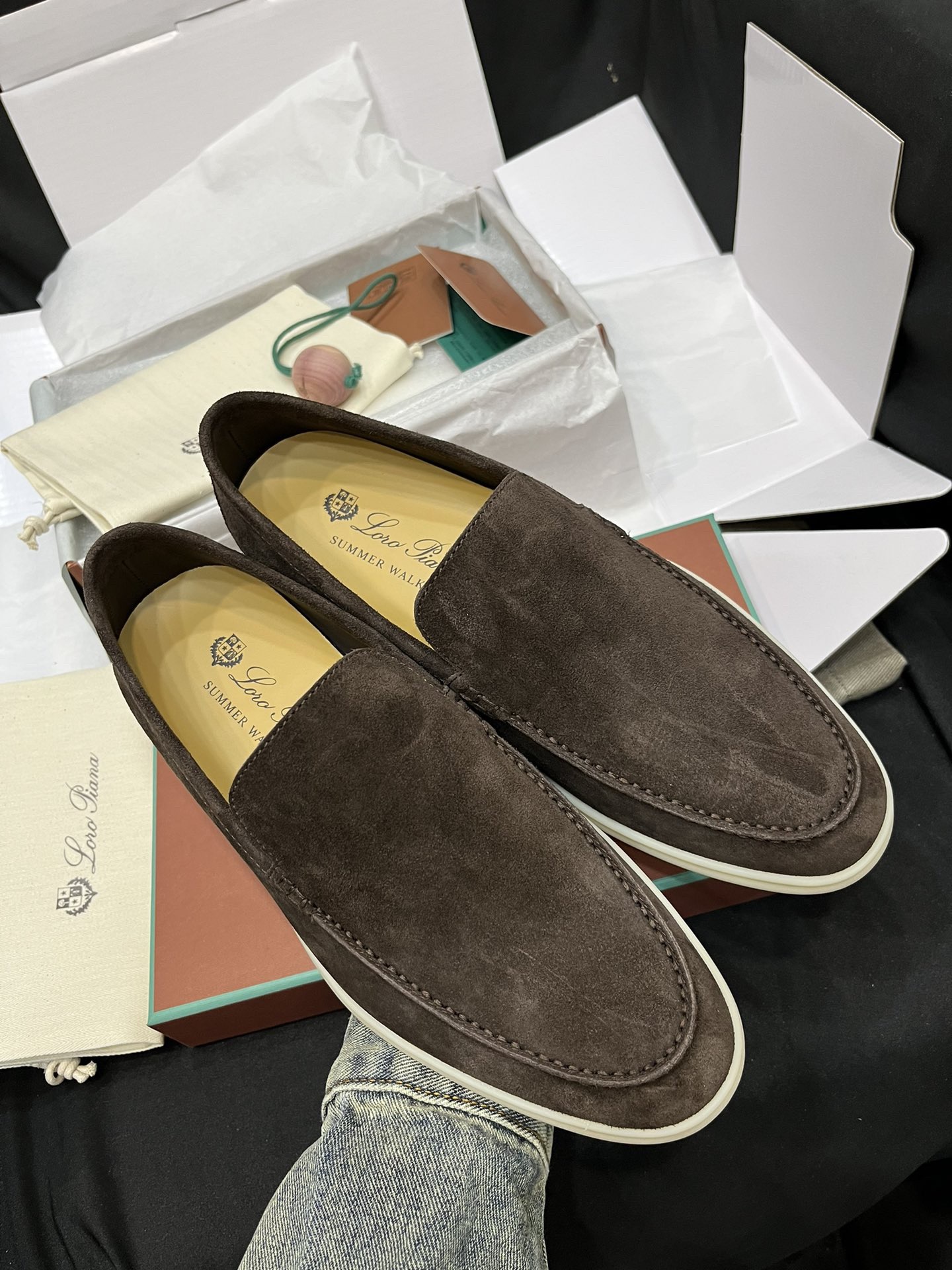 Loro Piana Style Leather Men's Shoes Men's Shoes Men's Shoes detail image 4 from source 782923