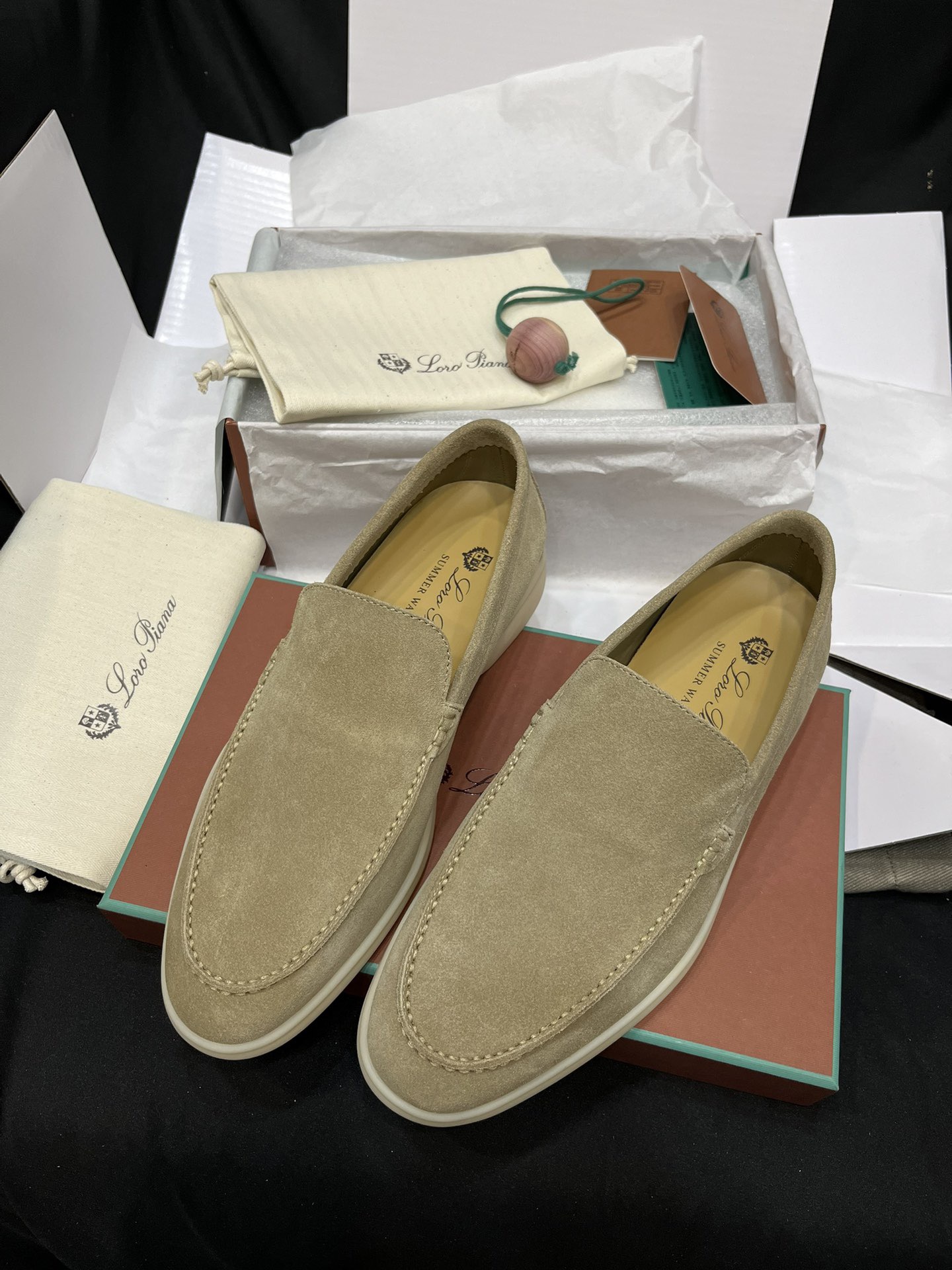 Loro Piana Style Leather Men's Shoes Men's Shoes Men's Shoes detail image 3 from source 782921