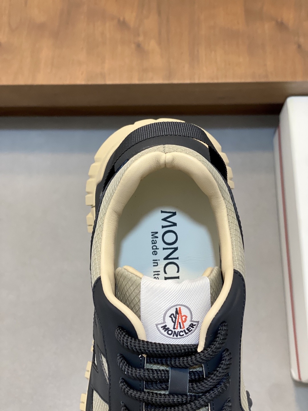 Moncler Style Leather Men's Shoes Men's Shoes Men's Shoes detail image 7 from source 783161