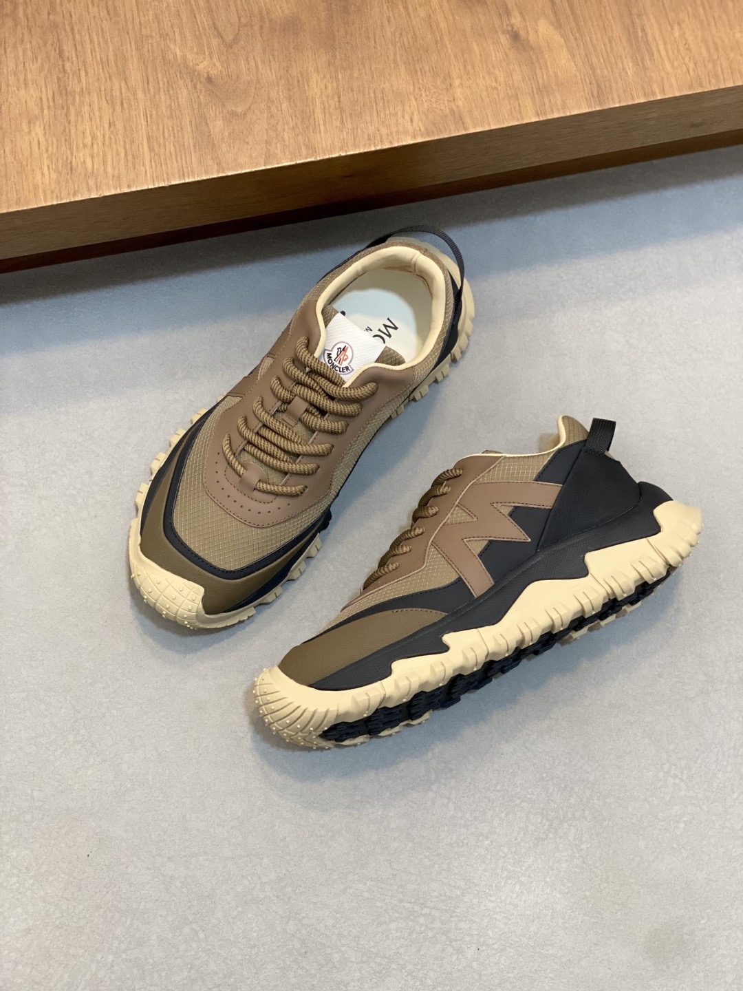 Moncler Style Leather Men's Shoes Men's Shoes Men's Shoes detail image 5 from source 783162