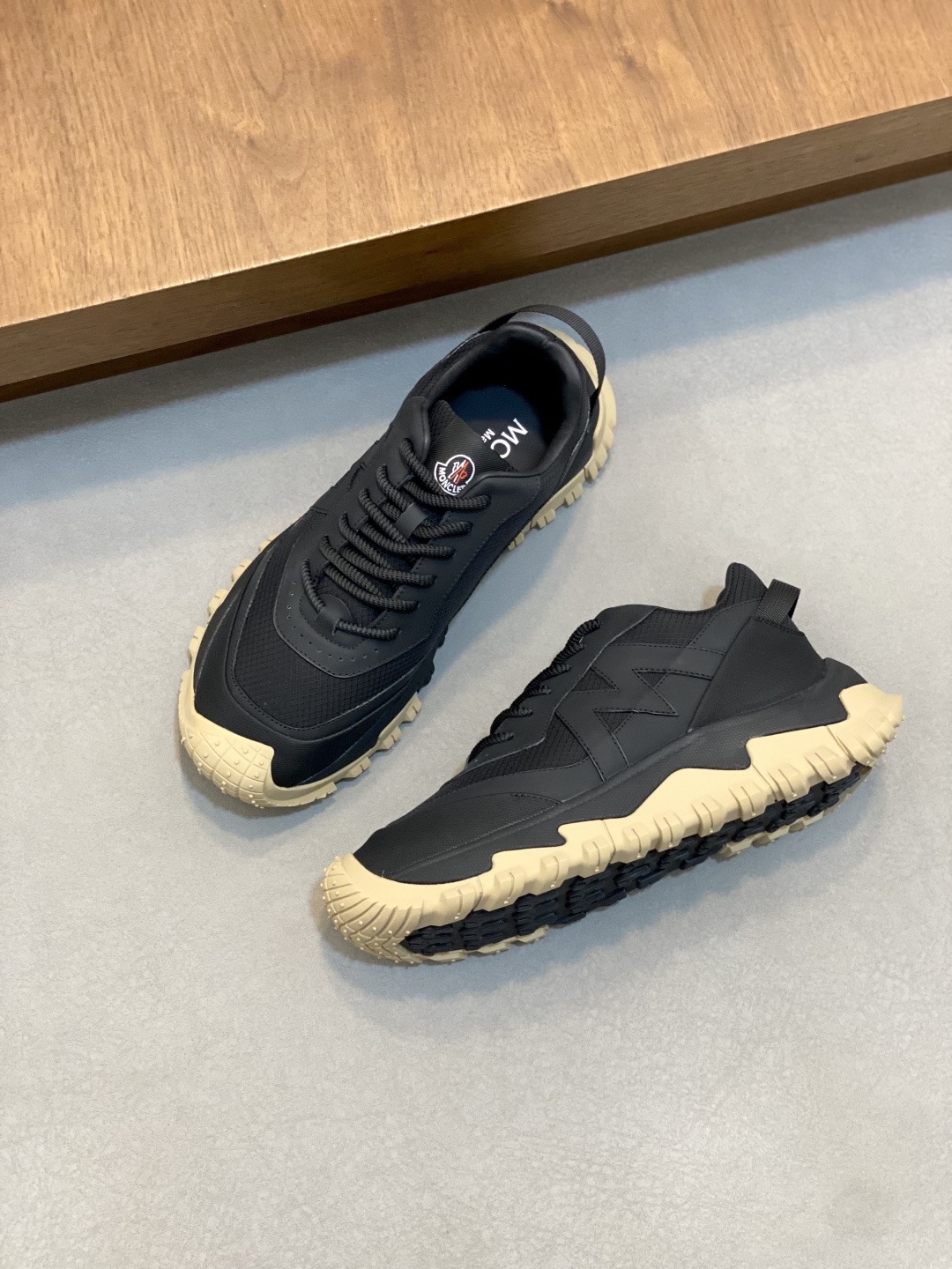 Moncler Style Leather Men's Shoes Men's Shoes Men's Shoes detail image 5 from source 783163