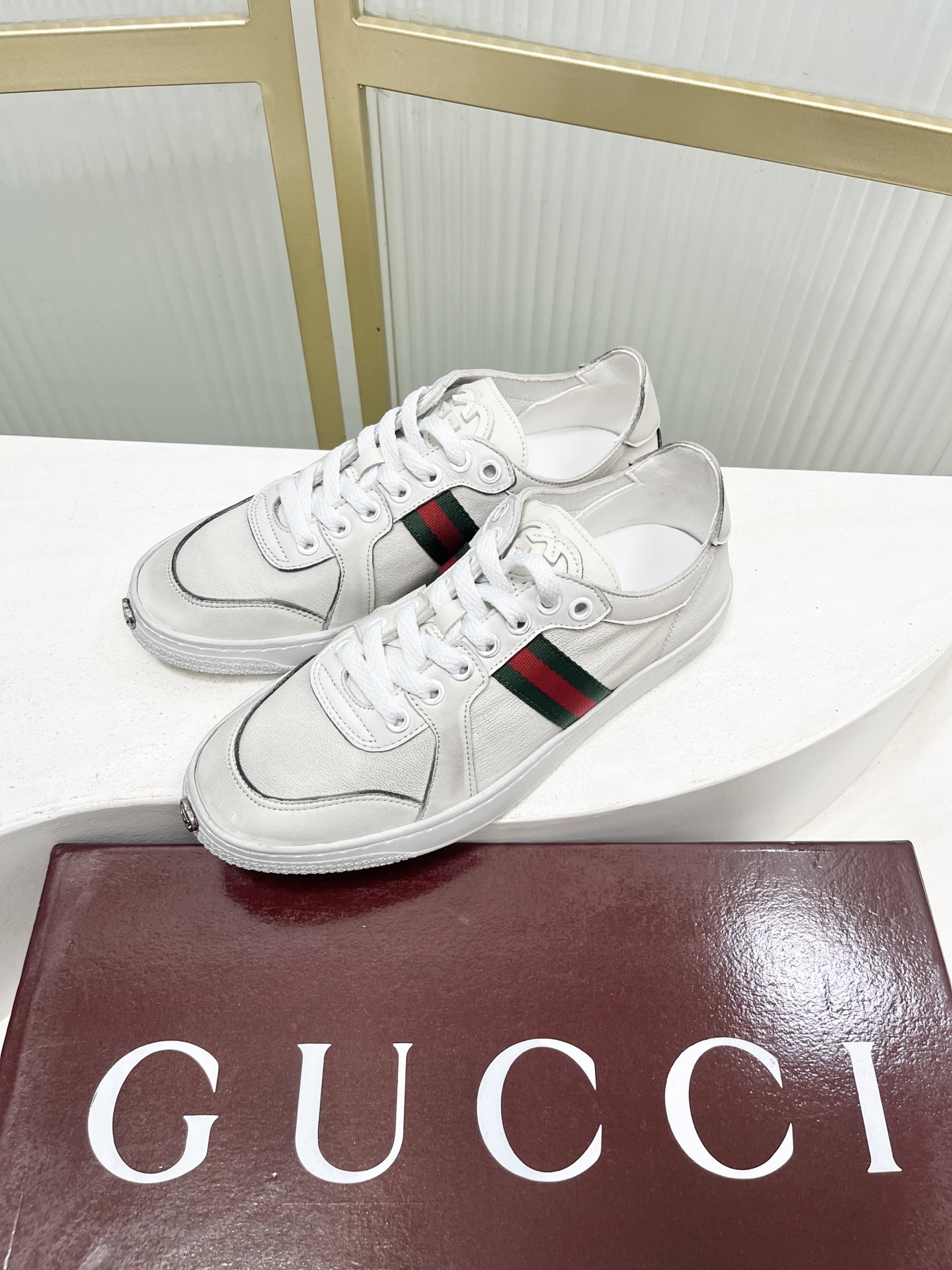 Gucci Style Leather Men's Shoes Lookbook Reference image 2