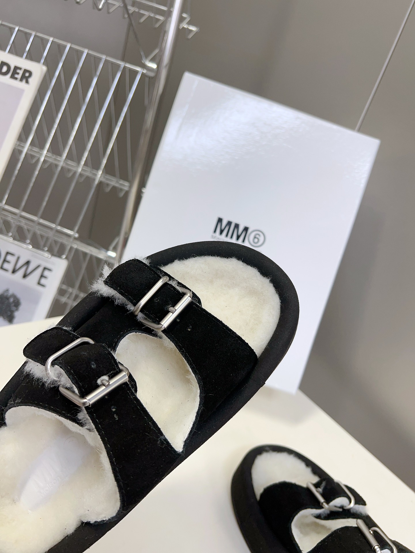 MM6厚底羊毛拖MaisonMargiela！大热时尚风慵懒风系列Mm6MaisonMargiela的实