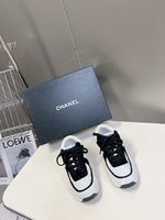 Chanel Shoes Sneakers TPU Sweatpants