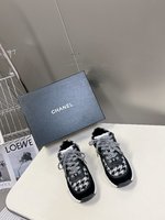 Designer Fake
 Chanel Shoes Sneakers TPU Sweatpants