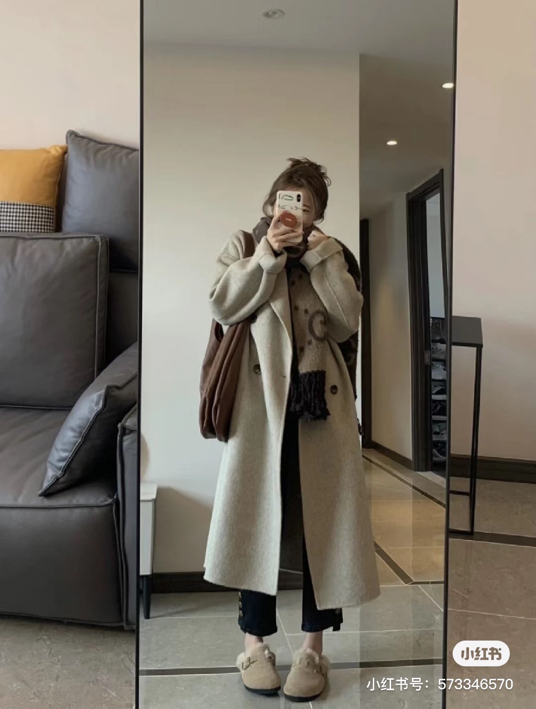 NO:564430,Super versatile and durable~Must-have fur flip flops and half-flop fur shoes in autumn and winter19860909超级百搭耐穿～秋冬必备毛拖,半拖毛毛鞋,Women's Shoes