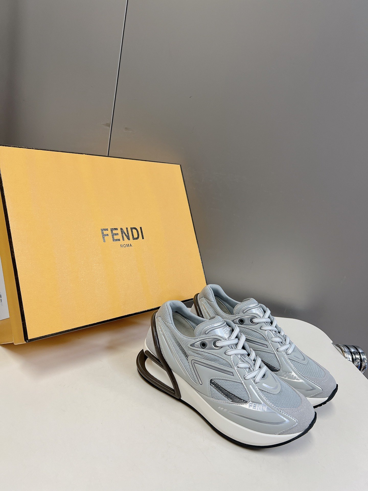 男装10Fendi芬迪最新First1系列FF厚底情侣款运动鞋原版购入开发做货FENDIFirst1系带