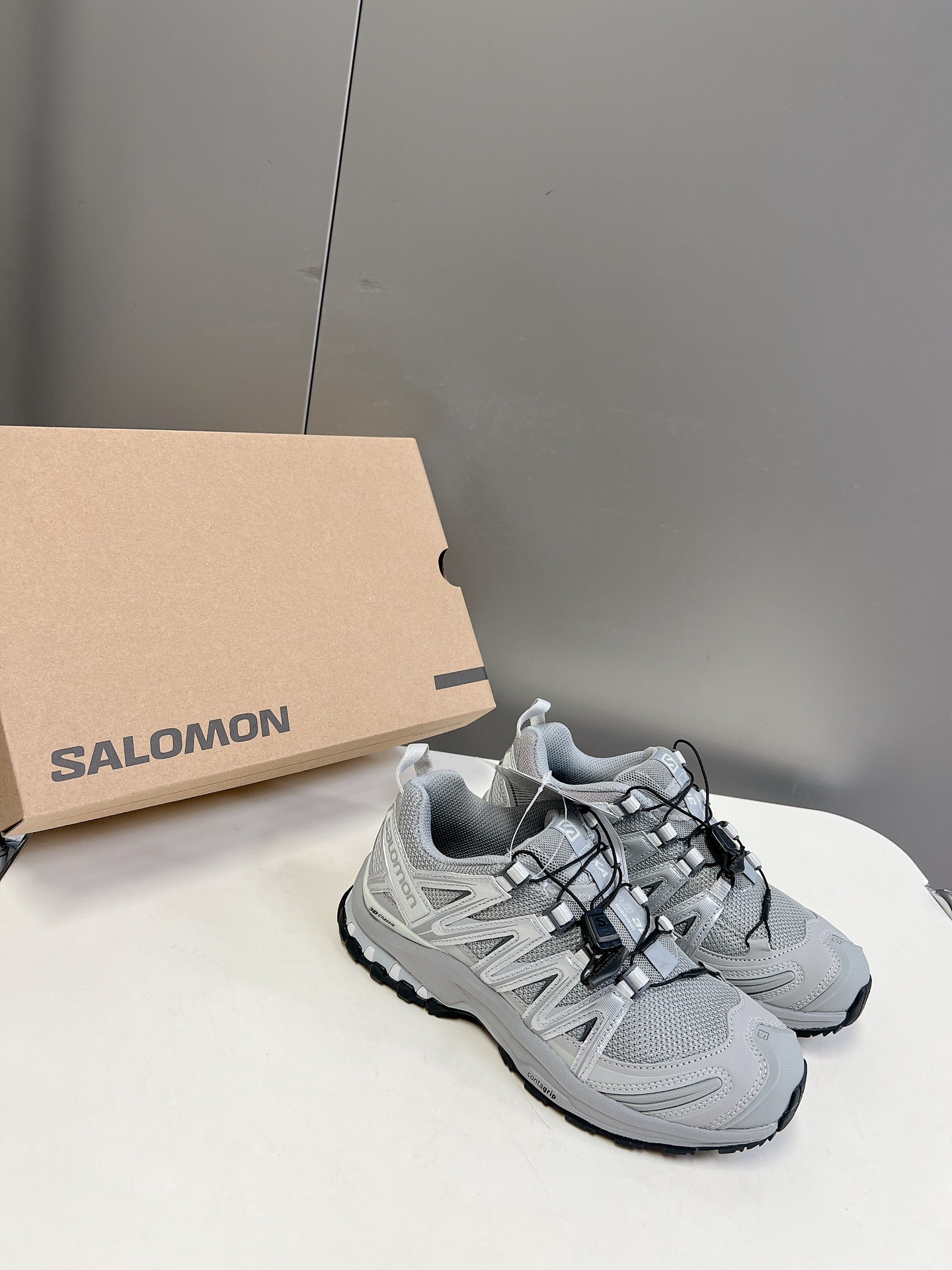 SalomonXAPRO3DADV萨洛蒙户外越野跑鞋鞋面采用SENSIFIT贴合技术全方位贴合包裹脚型鞋