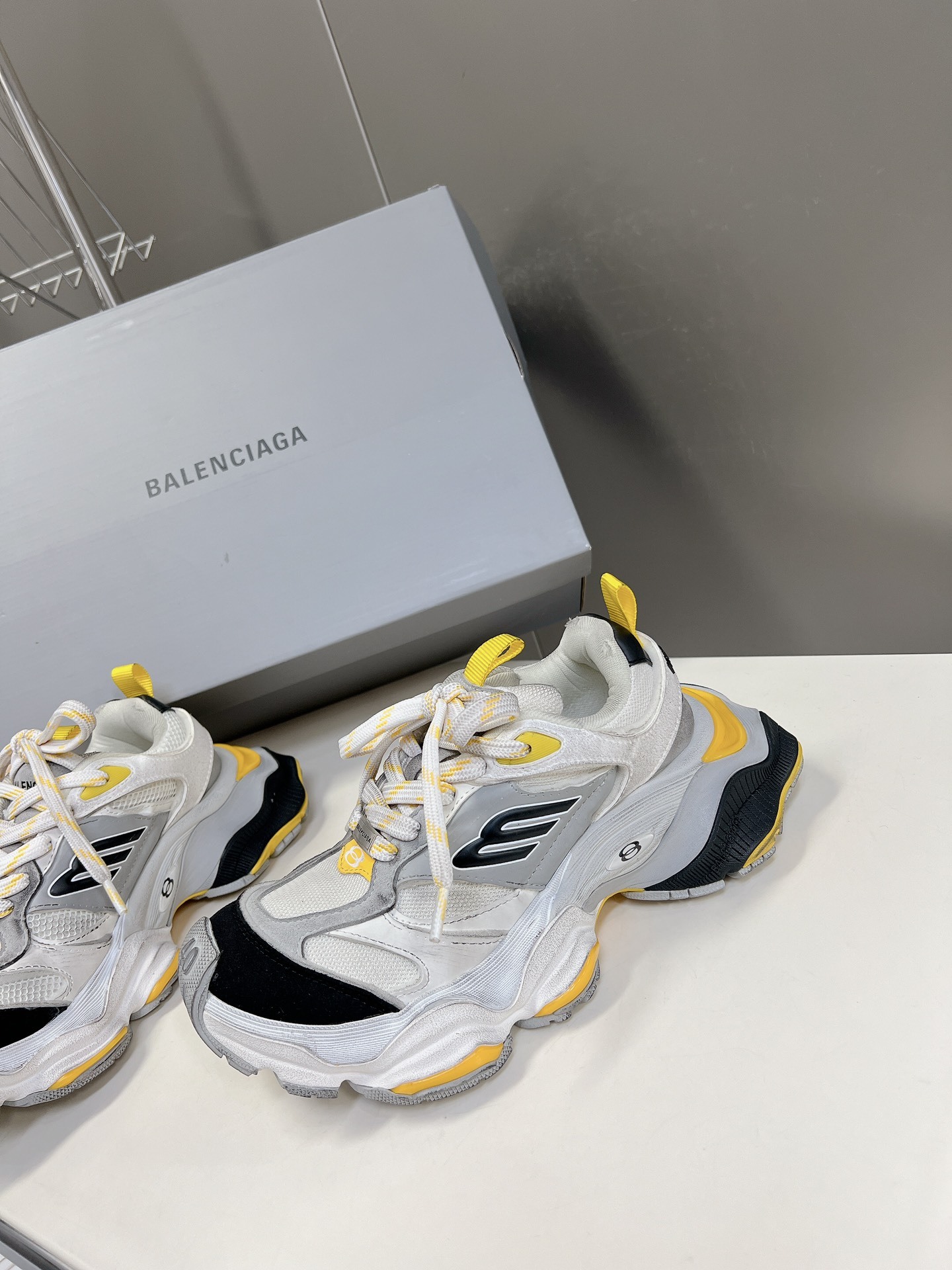 巴黎世家SUMMER24CargoSneaker超级大大大大大大大老爹鞋全球限量版6XL的终极奥义伴随B