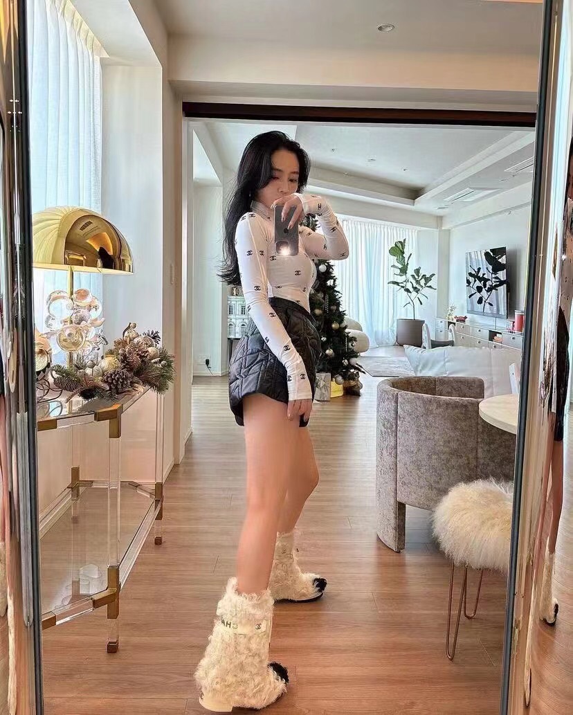 NO:492272,Fried chicken with feet looks good~, boots, boots19860909上脚炒鸡好看～,靴子,boots,Women's Shoes