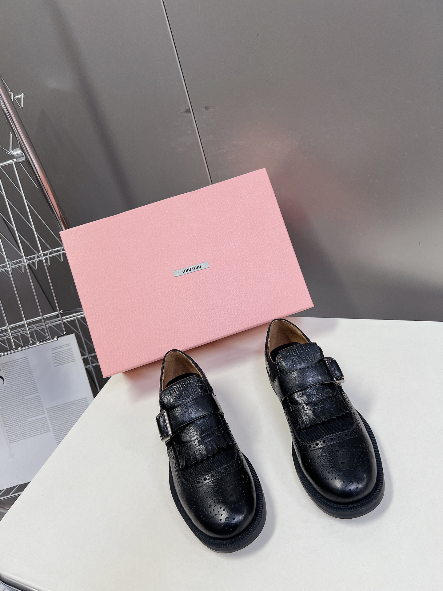 MiuMiu Scarpe Oxford Collezione Autunno/Inverno