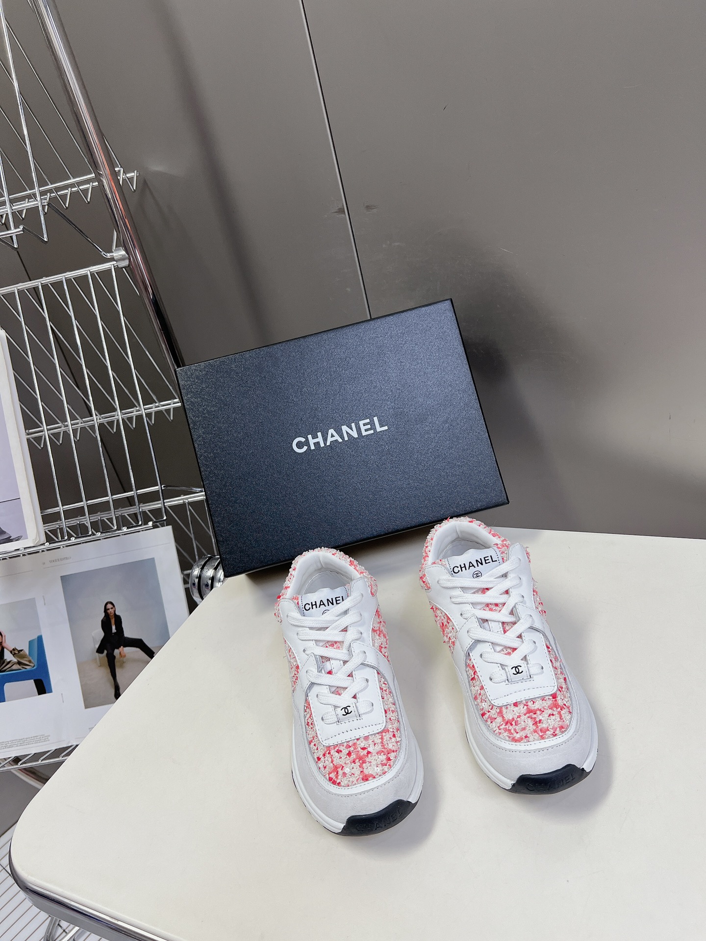 Chanel Shoes Sneakers Sweatpants