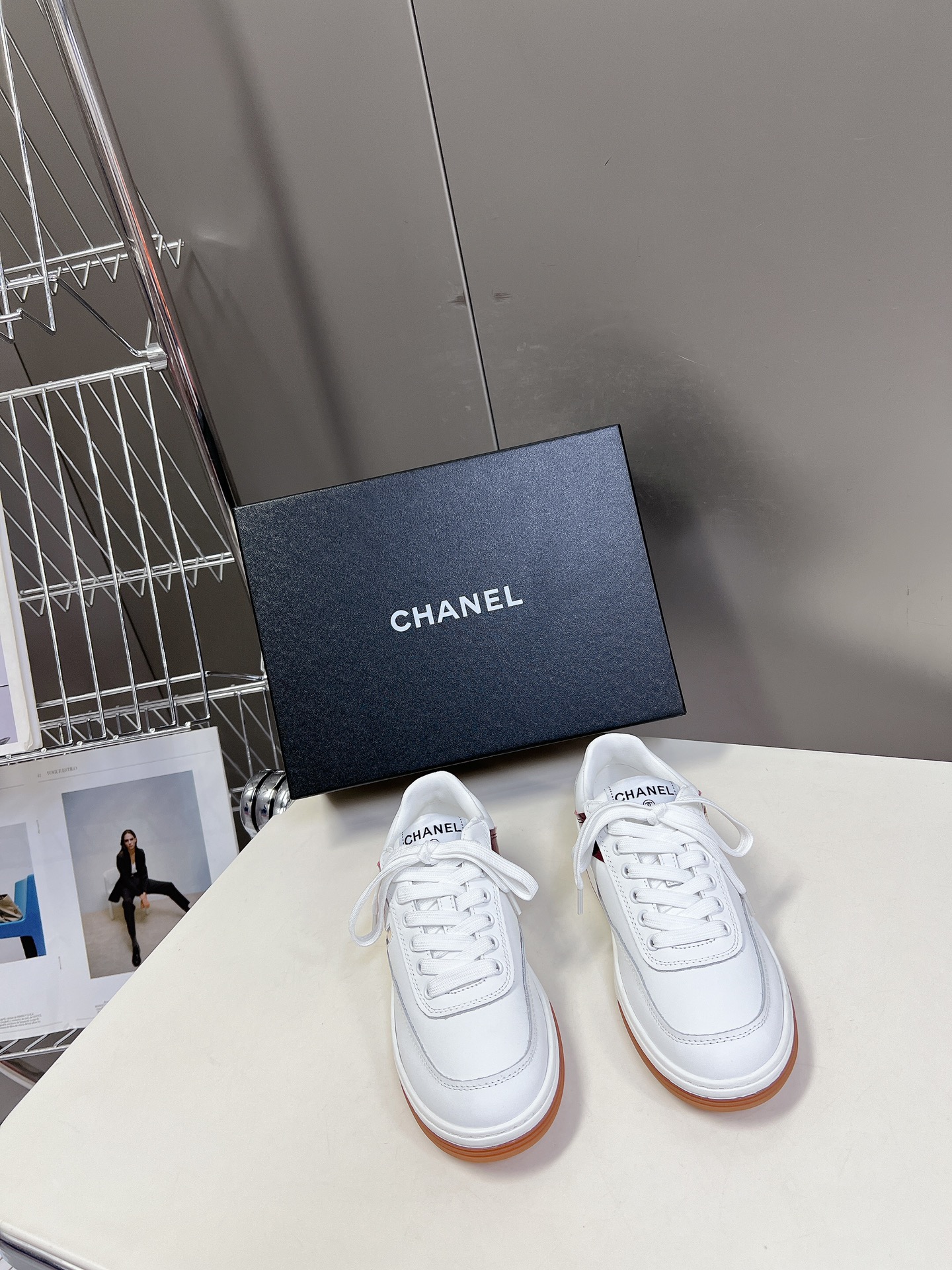 Where to buy High Quality
 Chanel Skateboard Shoes Sneakers Casual Shoes Best Quality Replica
 White Cowhide Sheepskin Casual