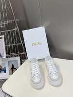 Dior Copy
 Sneakers Casual Shoes Platform Shoes Splicing Cowhide Casual
