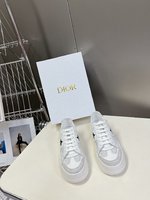 Designer Fake
 Dior Sneakers Casual Shoes Platform Shoes Splicing Cowhide Casual