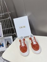 Replica Sale online
 Dior Sneakers Casual Shoes Platform Shoes Splicing Cowhide Casual