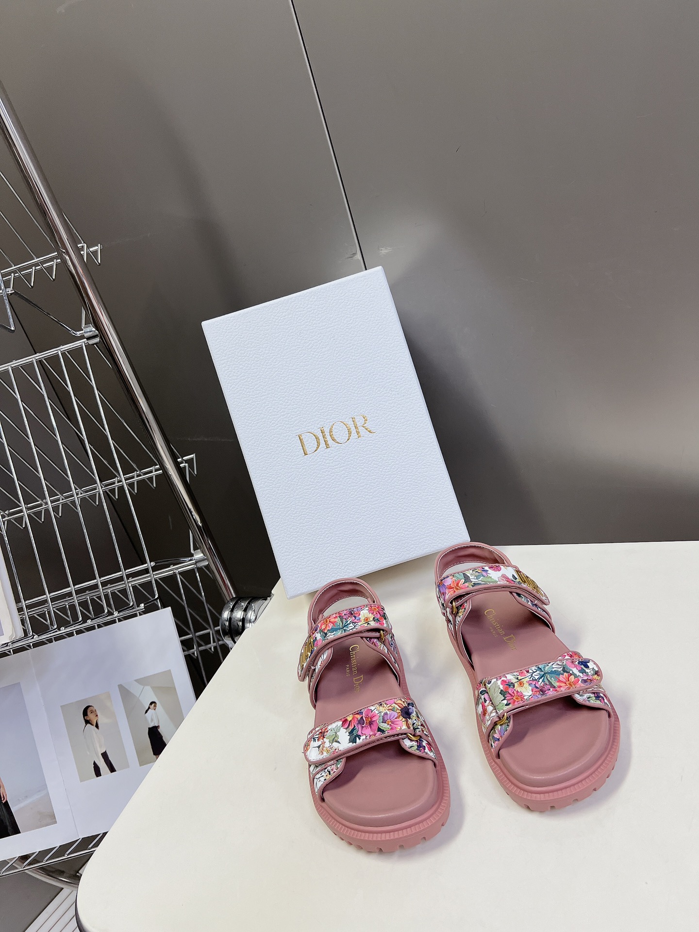 Dior Zapatos Sandalias Piel de oveja Colección primavera – verano