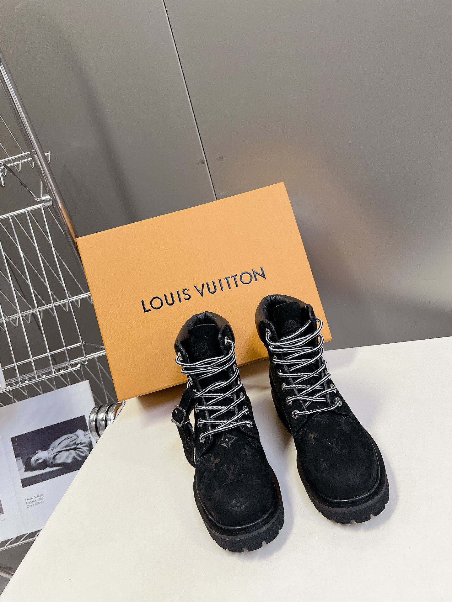 代购级LouisVuittonxTimberland联名ViaInstagram大黄靴今年1月LV202