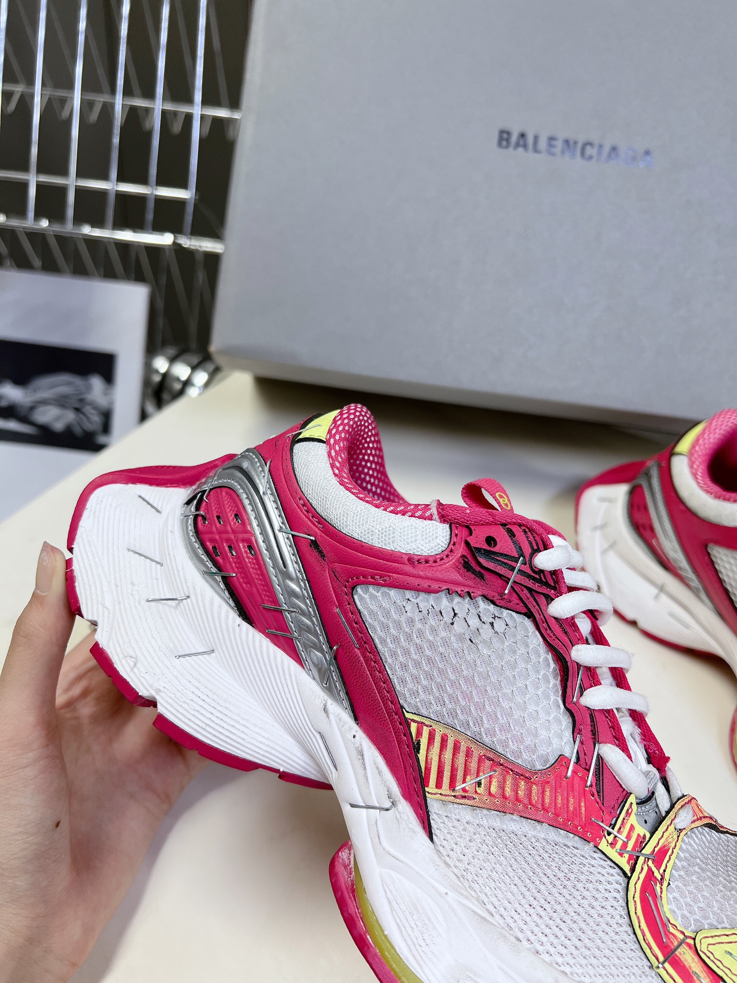 纯原版本BalenciagaStapler巴黎世家十四代又名订书机情侣款！秋冬系列官方同步在延续Bale